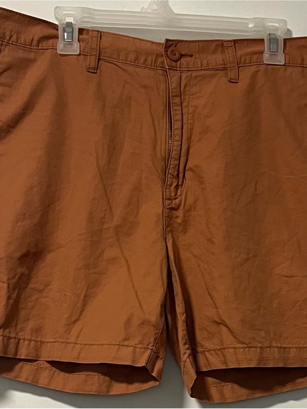 Patagonia Men's Flat-Front Shorts in Rust